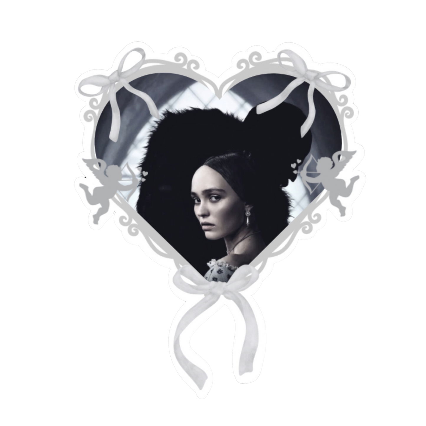 Nosferatu heart sticker